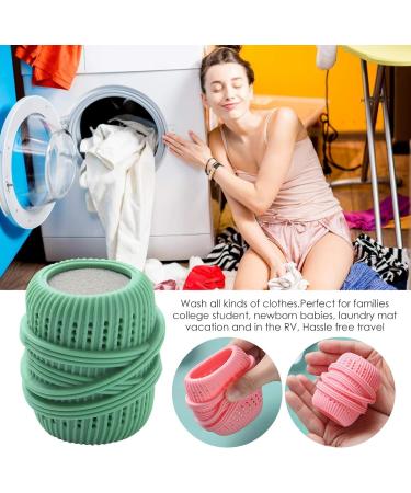 Xiaoyaoyou Washer Ball Laundry Ball Laundry Washing Balls Premium Soft Washer Ball Reusable Tumble Dryer Balls Wide Applications Wash All Kinds of Clothes Perfect for Families College Steadfast - Buy Online on GoSupps.com