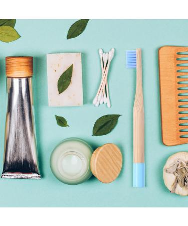 24 Pcs Kids Bamboo Toothbrushes | Soft Bristle | BPA Free | Wooden Travel Toothbrushes for Children | Oral Dental Care | Individually Wrapped - Buy Online on GoSupps.com