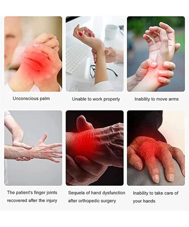 ZZBB Rehabilitation Robot Gloves Finger Hand Training Device Recovery Equipment Minimize Spasticity Stroke Hemiplegia Patients Tendons Exercise Left Medium - Buy Online on GoSupps.com