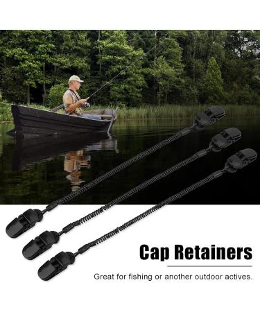 Alomejor 3pcs Hat Clips - Safety Wind Lanyard Cord Clips for Golf Fishing Boating & Sailing - Secure Your Gear Worldwide - Buy Online on GoSupps.com