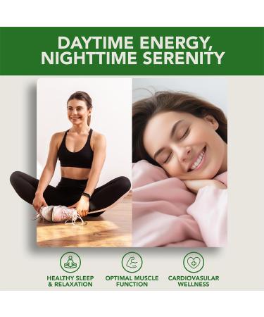 PlantFusion Vegan Magnesium Glycinate Complex 400 mg - High Absorption & Bioavailability - Chelated - Supports Muscle Relaxation Sleep Cardio Health Stress Relief and Energy Production - Non GMO - Buy Online on GoSupps.com