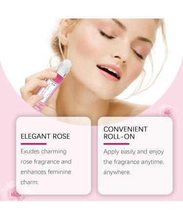 Pheromone Roll On Fragrance Fresh Light Fragrance Rose Women's Ball Fragrance Long-Lasting Fresh Portable Perfume Exudes Charm Keep Fragrance (2 Pcs) - Buy Online on GoSupps.com
