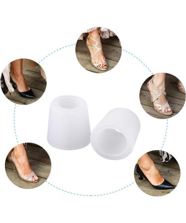 Soft Gel Toe Cushion Tubes - 24pc Set for Corns, Blisters, Calluses - Toe & Finger Protectors - Buy Online on GoSupps.com