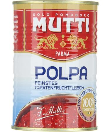 Tomato Pulp 100% Italian 400 g Box of 24 + Italian Gourmet Polpa - Buy Online on GoSupps.com