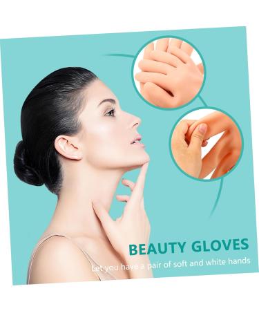 FRCOLOR 1 Pair Moisturizing Gloves Anti- Drying Beauty Mitten Moisture Gloves Exfoliating Gloves Hydrating Gloves Hand Care Gloves Anti- Cracking Mitten Spa Sebs Sun Protection Miss 21.5X11.5cm - Buy Online on GoSupps.com