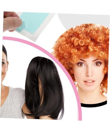 DOITOOL 5 Sheets Double-sided Tape Hair Extension Holder Wig Tape for Hair Double Sides Tape Invisible Tape Double Side Tape Waterproof Tape Water Proof Adhesive Supplies 2X0.5X0.1CM Blue - Buy Online on GoSupps.com