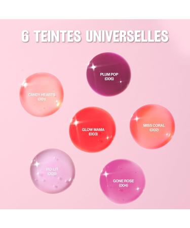 Revlon Super Lustrous Glimmer Lip Oil Huile l vres hydratante Brillance intense non collante Maquillage l vres transparent 003 Glow Mama 3 8 ml - Buy Online on GoSupps.com