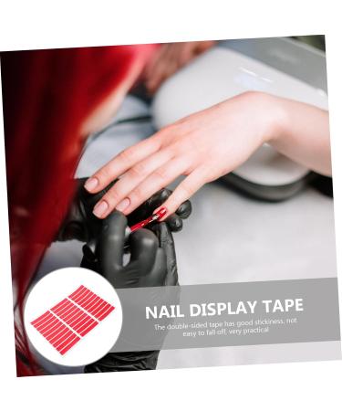 minkissy 5 Sheets Heavy Duty Duct Tape Doublesided Tape Double Sided Duct Tape Clear Tape Double Sided Adhesive Tape Double-sided Tape Press on Nail Stand Right Angle Plastic Nail Piece - Buy Online on GoSupps.com