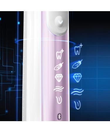 Oral-B Genius 8000 Electric Toothbrush - Bluetooth Connectivity - Sakura Pink - Buy Online on GoSupps.com