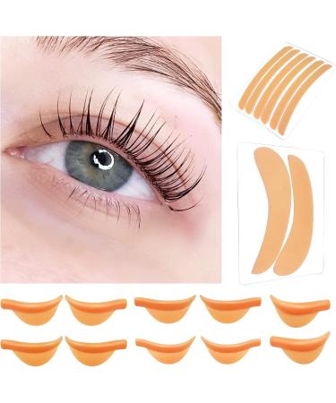  Libeauty LIBeauty Eyelash Lift Accessories with Eyelash Lift Pads Lash Lift Tapes Reusable Pads for Lash Perm and Eyelash Lift - (Orange) - Buy Online on GoSupps.com