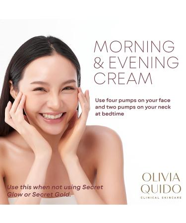 OLIVIA QUIDO Secret Radiance Night Cream 30g - Skin Lightening & Dark Spot Corrector | Face Moisturizer for Even Skin Tone - Buy Online on GoSupps.com