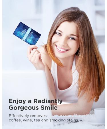 Sensitive Teeth Whitening Strips - Dental Whitening Kit (28 Strips) - Buy Online on GoSupps.com