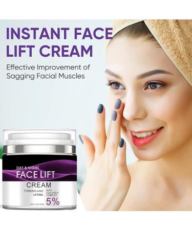 Face Lift Cream with Collagen Complex 5% Retinol Face Cream with Collagen Collagen Boost Face Moisturiser Retinol Night Cream for Women Anti Aging Firming Night Cream for Repair Serums Skincare - Buy Online on GoSupps.com