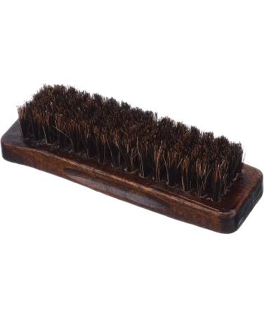 Home Shoes Brushes Wooden Handle Natural Mane Horsehair Shoe Polish Polishing Cleaning Brush Tool Household Cleaning Shoe Brush Bathroom Tool Brush Onecolor - Buy Online on GoSupps.com