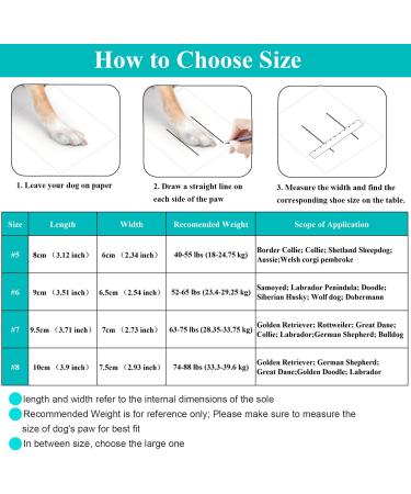 Pollen Dog Shoes - Breathable Anti-Slip Dog Boots with Reflective Straps for Outdoor Sports - Size 7 (7cm Width) - 4 Pack - Protects Paws for Dogs 30-41kg - Buy Online on GoSupps.com