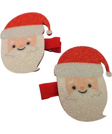 Topkids Accessories Christmas Hair Clips for Girls Hair Clips Women Festive Themed Crocodile Clips Hair Pairs and Single Small Hair Clips Christmas Polar Bear and Penguin Curl Clips (Derpy Santa) - Buy Online on GoSupps.com