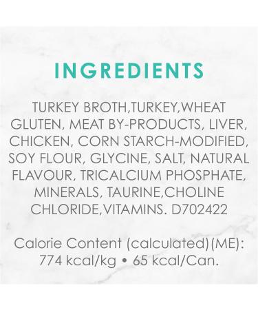 Fancy Feast Gravy Lovers Wet Cat Food Turkey Feast in Gravy - 85 g Can (24 Pack) - Buy Online on GoSupps.com