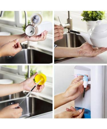 Libcflcc Corner Cleaner & 12-Part Straw Brush Set - Easy to Use Perfect for Beak Cups Water Bottles & Reusable Items - International Shipping Available - Buy Online on GoSupps.com