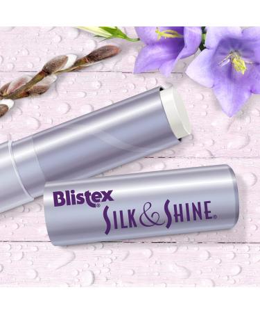 Blistex Silk & Shine Lip Balm 0.13oz Tube Pack of 12 - Vitamin B5 & E Moisturizing Lip Balm for Smooth, Glossy Lips - Buy Online on GoSupps.com