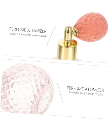 POPETPOP Air Bag Spray Bottle Travel Perfume Dispenser Retro Glass Perfume Empty Makeup Sprayer Vintage Glass Perfume Bottle Terrariums Glass Gasbag Bottle Hair Spray Cosmetic Crystal Glass 100 ml Pink - Buy Online on GoSupps.com