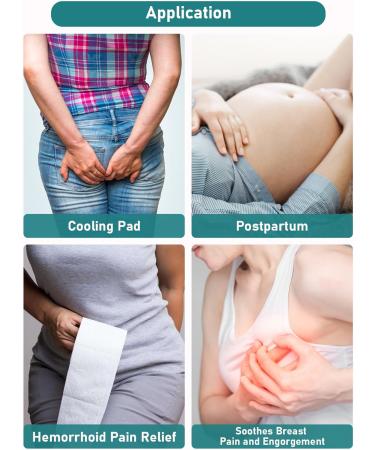 Cold&Hot Perineal Relief Pads for Postpartum Essentials-Reusable Cooling Pads Postpartum for Perineal Conditions Vaginal Recovery Haemorrhoids - Buy Online on GoSupps.com