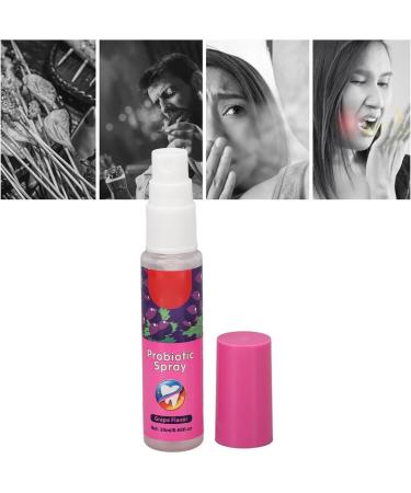 Refreshing Grape Mouth Moisture Spray - 20ml | Natural Mint Oral Care for Bad Breath - Dentist Recommended - Buy Online on GoSupps.com