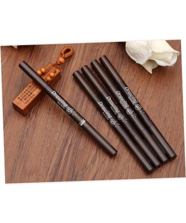 Beavorty 2pcs 2 1 Soft eyebrow pencil waterproof brow pencil waterproof eyebrow pen eyebrow filler Coffee 1 count (Pack of 1) As Shownx2pcs - Buy Online on GoSupps.com