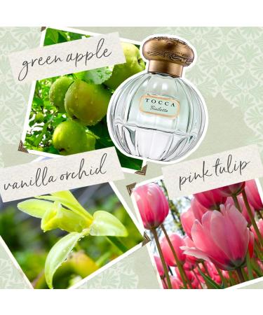 Tocca Women's Perfume Giulietta Fragrance 1.7oz (50 ml) - Fresh Floral Pink Tulips Green Apple Vanilla Orchid - Hand-Finished Bottle 1.7 Fl Oz (Pack of 1) - Buy Online on GoSupps.com
