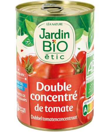 Jardin BiO tic - Double Tomato Concentrate without Added Salt - Box 140 g - Buy Online on GoSupps.com
