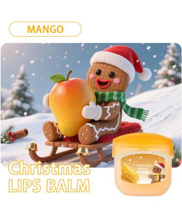 shuhauk Moisturizing Lip Balm Fruity Nourishing Brightening Christmas-Themed Lip Moisturizer for Women Youth Family Friends Winter Makeup in Cold Weather - Buy Online on GoSupps.com