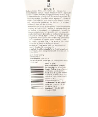 Aveeno Tone and Texture Daily Renewing Lotion Fragrance-Free Dry Skin & Keratosis Pilaris & Sun Aveeno Protect & Hydrate Moisturizing Sunscreen SPF 50 Oxybenzone free 88 mL Skin Moisturizer + Sunscreen SPF 50 88 mL - Buy Online on GoSupps.com