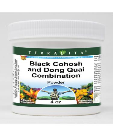 Black Cohosh and Dong Quai Combination Powder (4 oz ZIN: 513392) - 3 Pack