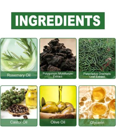  Duqulle Rosemary Hair Oil | Smooth Hair Oil - 4.22fl. Oz Advanced Organic Nourishing Rosemary Essential Oil for Thinning Hair & Scalp Duqulle - Buy Online on GoSupps.com