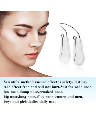 FERNIDA Silicone Nose Shaper Lifter - Nose Bridge Straightener & Slimmer for Wide Noses - Clear - Buy Online on GoSupps.com