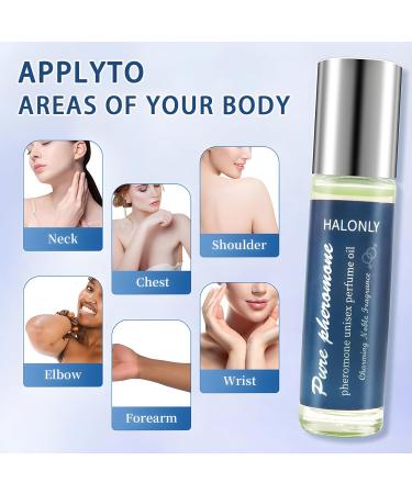 Roll-On Pheromone Perfume for men and women rollerball perfume travel perfume clean perfume Long-Lasting Pheromone-Infused Essential Oil- 0.34 fl.oz (10mL) - Buy Online on GoSupps.com