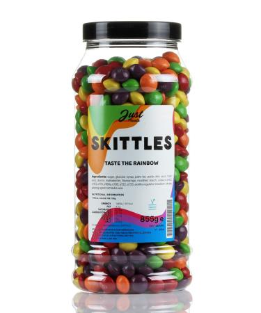 Skittles Fruity Chewy Sweets Gift Jar from The A-Z Retro Sweet Shop Collection - Buy Online on GoSupps.com