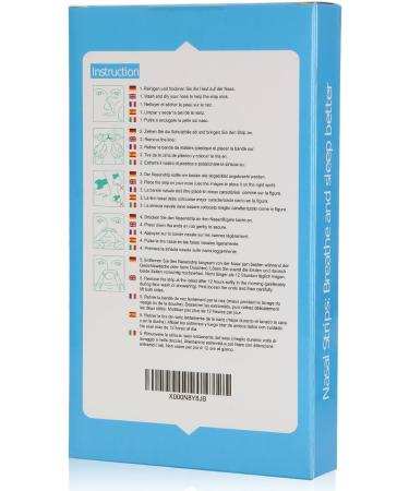 Incutex 100 Nasal Plasters for Snoring - Size L Nose Strips Effective Snoring Stopper International Shipping Available - Buy Online on GoSupps.com