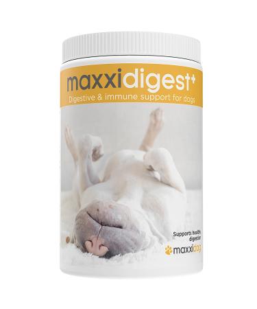 maxxipaws - maxxidigest+ probiotics prebiotics & digestion enzymes formula for dogs - Advanced canine digestive and immune system support - Non GMO powder - 375 g - Buy Online on GoSupps.com