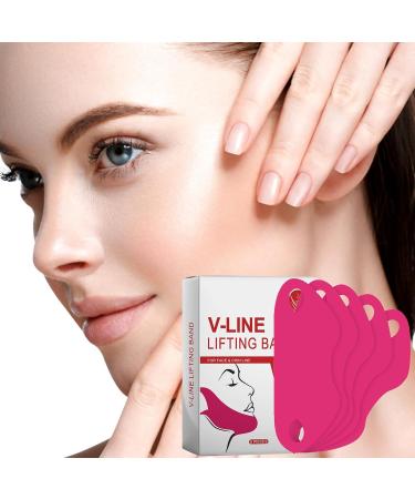 V Lines Face Lifting Chin Maskes | Chin Strap for Double Chin | Double Chine Reducer for Depuffing Skin Tightening | Lifting Hydrogel Collagens Maskes for Women - Buy Online on GoSupps.com