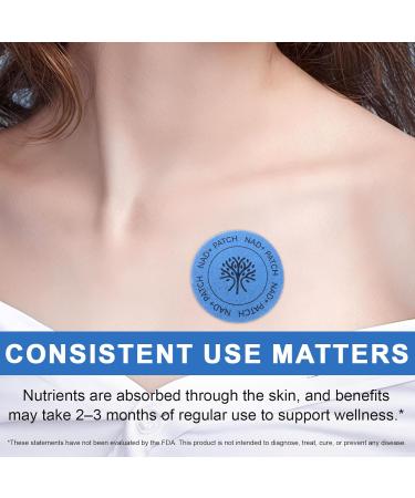 SDJUFEI NAD Patches Anti Aging for Women & Men 30 Count NAD+ Patches Wellness Formula Premium Premium 8-Hour Time-Release - Buy Online on GoSupps.com