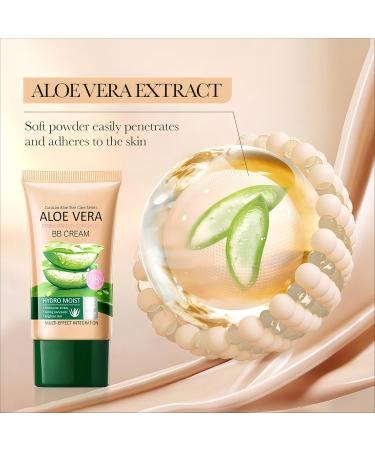 Aloe Vera Makeup BB Cream ConcealerBB cream longlasting and covering soothing mattifying for a perfect complexion vegan and dermatologically tested ivory - Buy Online on GoSupps.com
