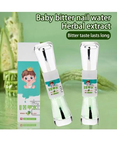 Nail Biting Prevention Polish 5ml Nail Biting Polish Alternative Bitter Taste Stop Nail Biting Polish Care For Kids & Adults Thumb Sucking Stop Stop Nail Biting And Thumb Sucking - Buy Online on GoSupps.com