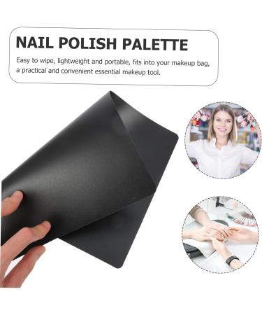 5pcs Nail Polish Palette Set | Portable Makeup Mixing Plates for Nail Art & Foundation | Perfect Beauty Tool for Creative Designs - Buy Online on GoSupps.com