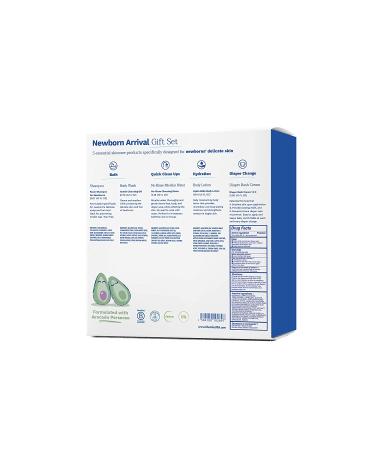 Mustela Newborn Arrival Gift Set - Baby Skincare & Bath Time Essentials - Natural & Plant Based - 5 Items Set - Buy Online on GoSupps.com