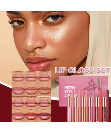  G n rique Lip pencil set lip pencil - natural moisturizing lipstick natural lipliner pencil and lip gloss for girls long-lasting lip moisturizer - Buy Online on GoSupps.com