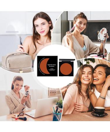  G n rique Dark Eye Circles Concealer Brightening Eye Concealer Lightweight Powder Foundation Moisturizing & Long Lasting Ideal for Even Skin Tone and All Day Wear Multicolor - Buy Online on GoSupps.com