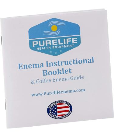 Purelife Coffee Enema Kit 2 Qt Enema Bucket | Organic Enema Coffee | USA Made Gerson Therapy Solution - Buy Online on GoSupps.com