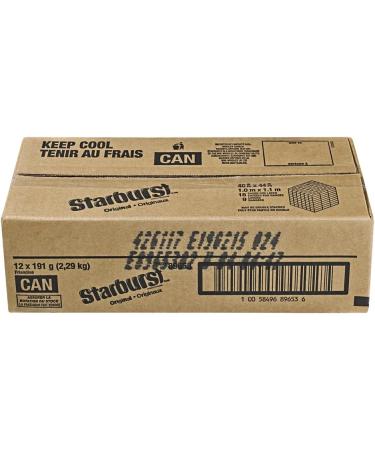 Starburst Original Peg Bag 191gm 12 Count - Buy Online on GoSupps.com