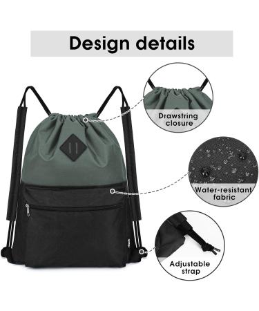 Wall Cordstrasse Backpack - Water-Repellent Gymnastics Bag with Wet Compartment | Stylish Cinch Bag for Men & Women - Buy Online on GoSupps.com