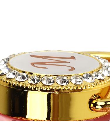 Personalized Golden Baby Pacifier & Clip Set - A-Z Bling Pacifier for Newborns (Letter M) - Silicone Ages 6 to 18 Months - Buy Online on GoSupps.com